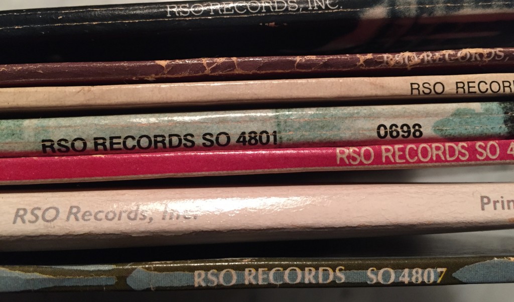 RSO Records spines