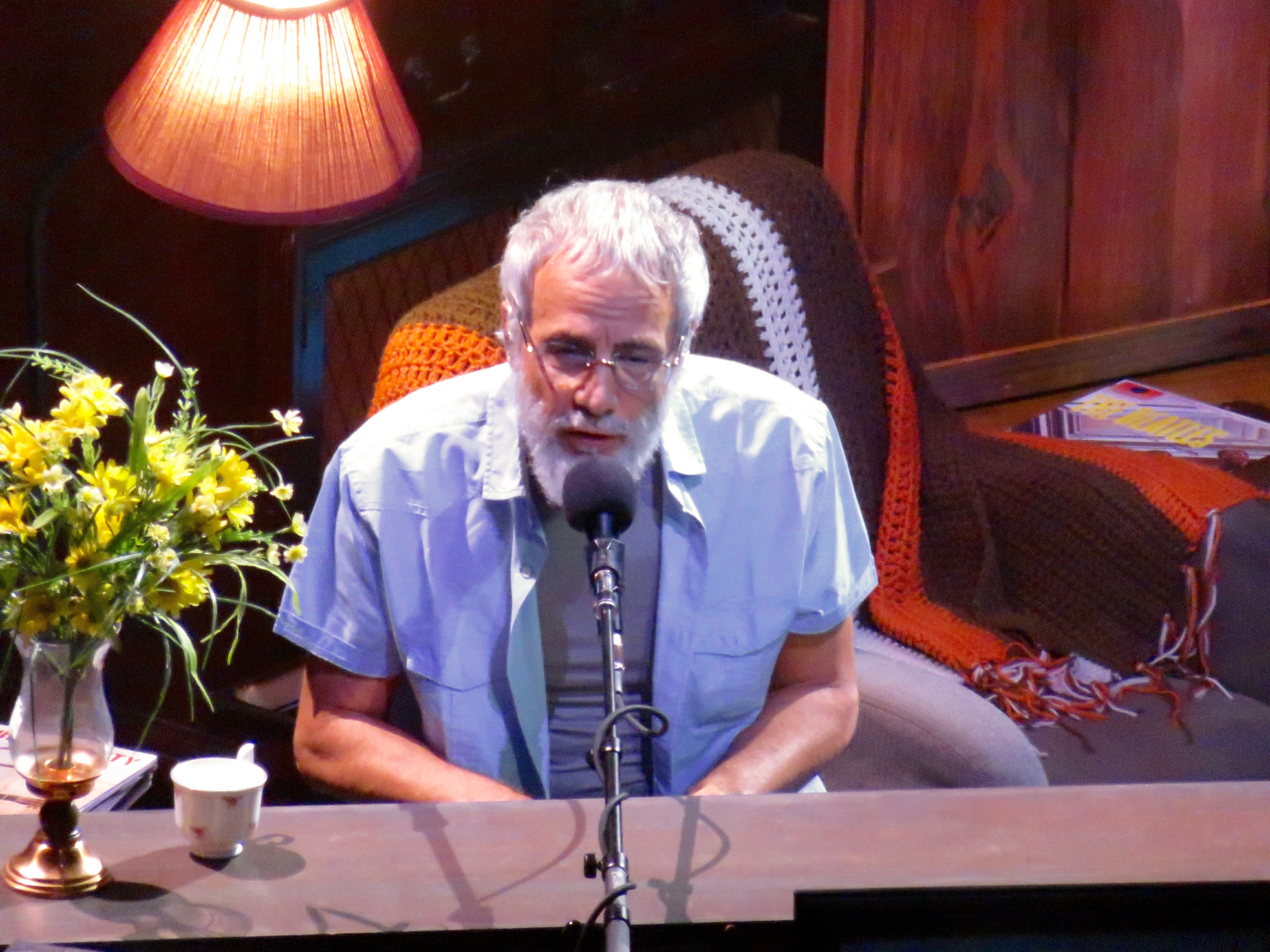 Cat Stevens at the Beacon Theatre, Sept 21, 2016 (Photo: Gail Heaslip)