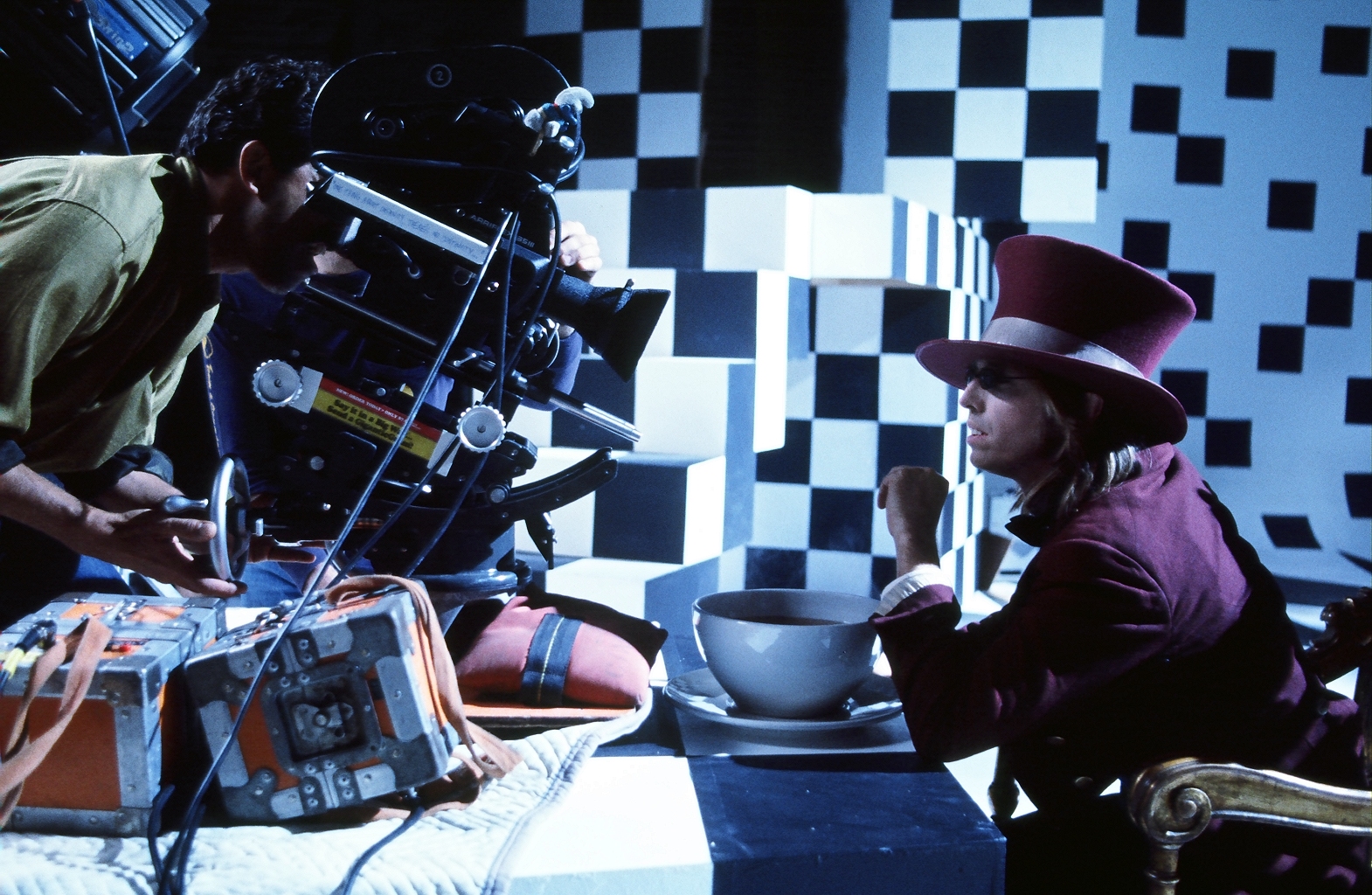 Dont Come Around Here Video Shoot 1985_Photographer Unknown