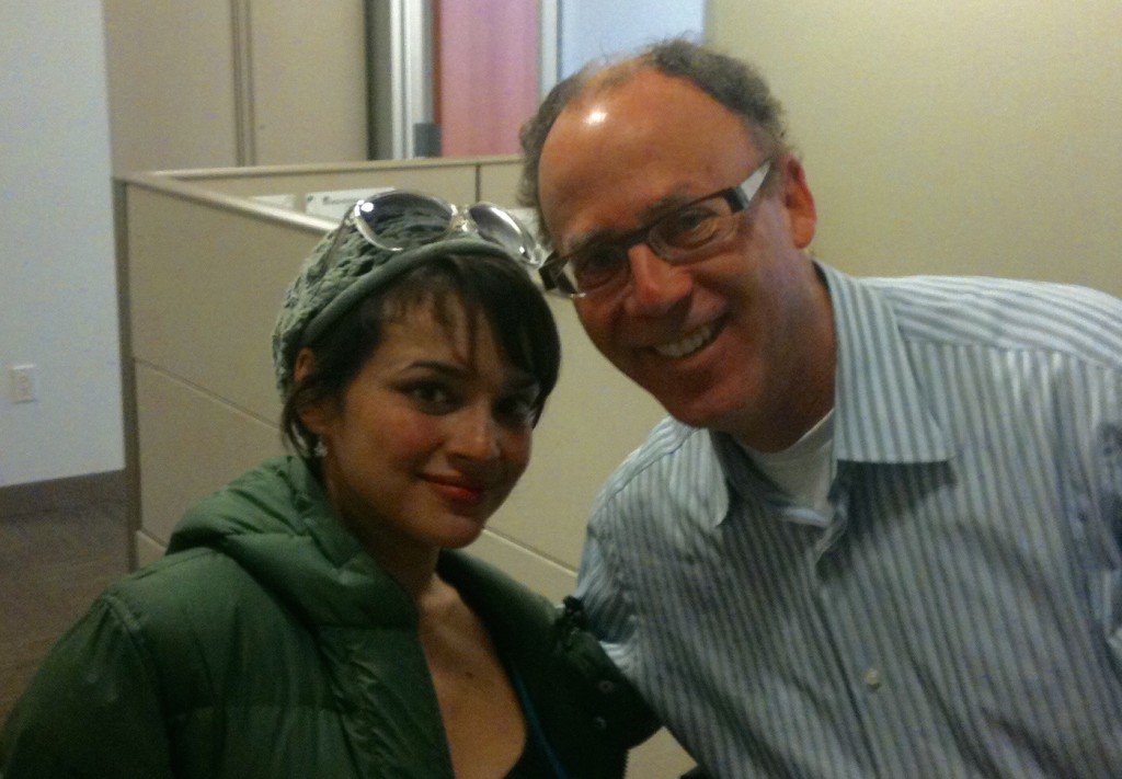 Jones and the author in 2009