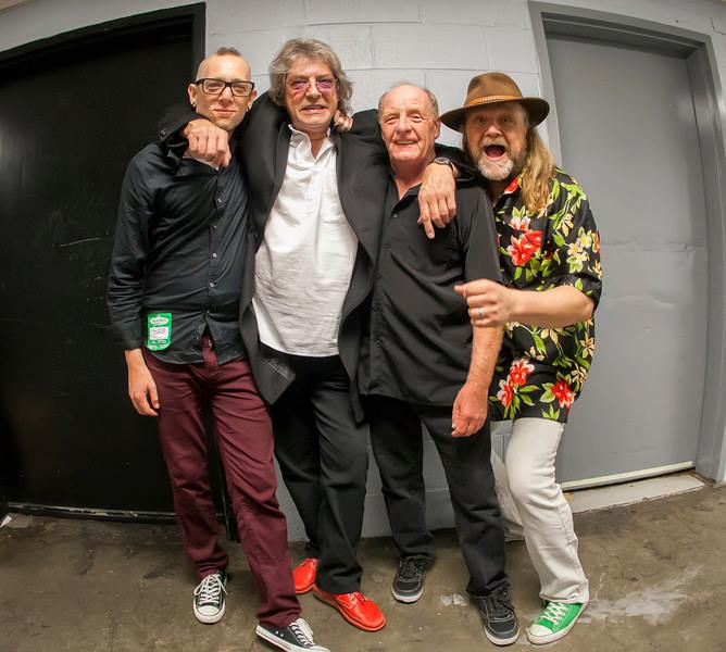 Nektar (with Albrighton second from L), pictured at BB King's Blues Club & Grill in NYC in 2013, via their Facebook page