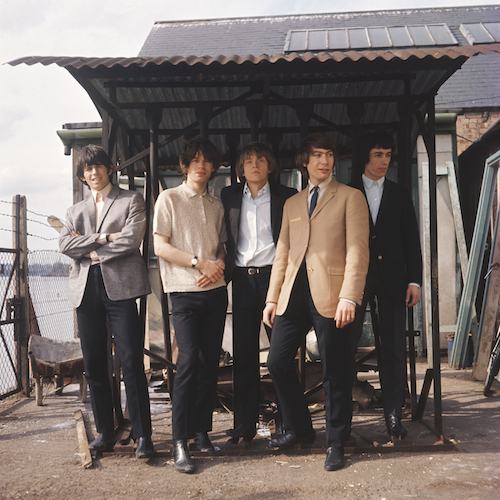 The Rolling Stones pose for a group portait in Teddington, London in 1964. (Photo © Terry O’Neill/Iconic Images 2016)