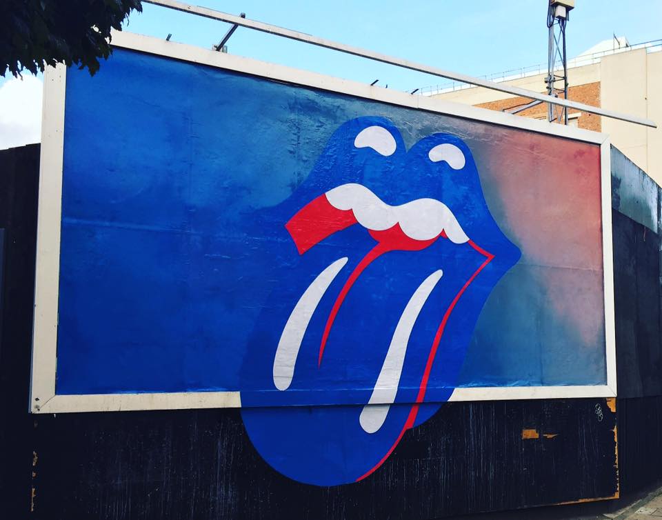 Say "ahh." The Rolling Stones posted this billboard on their Facebook page on October 2 with the comment "Coming October 6," referring presumably to the album's formal announcement